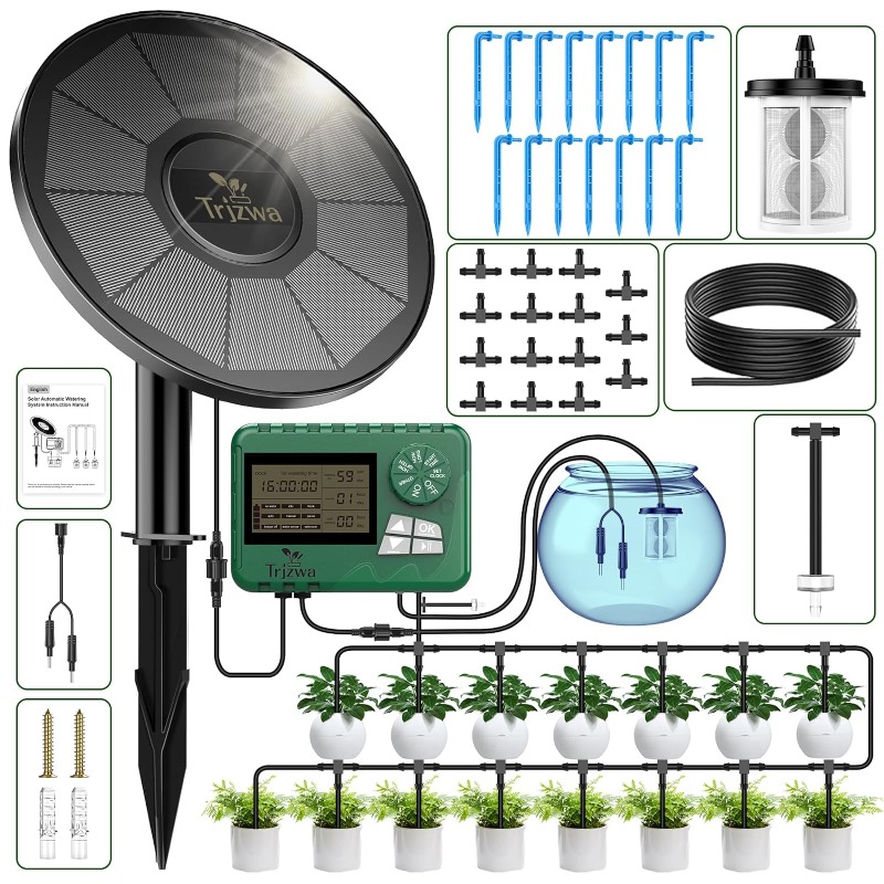 Urban Farming System - Солнечное ирригационное оборудование, комплект капельного орошения