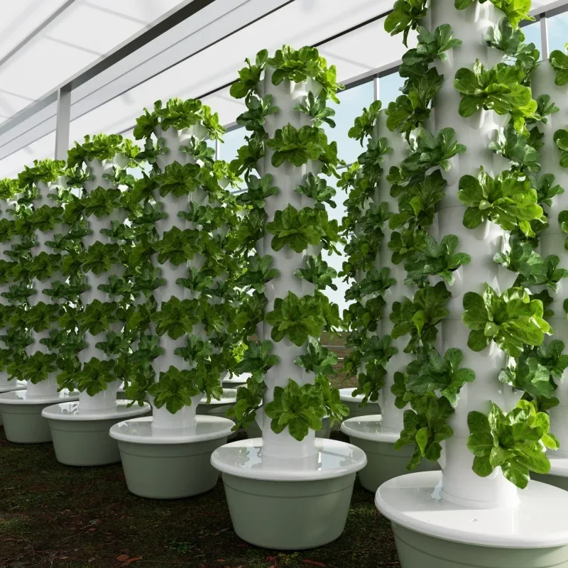 Умная вертикальная гидропонная – обзор и цена Hydroponic Tower Planter