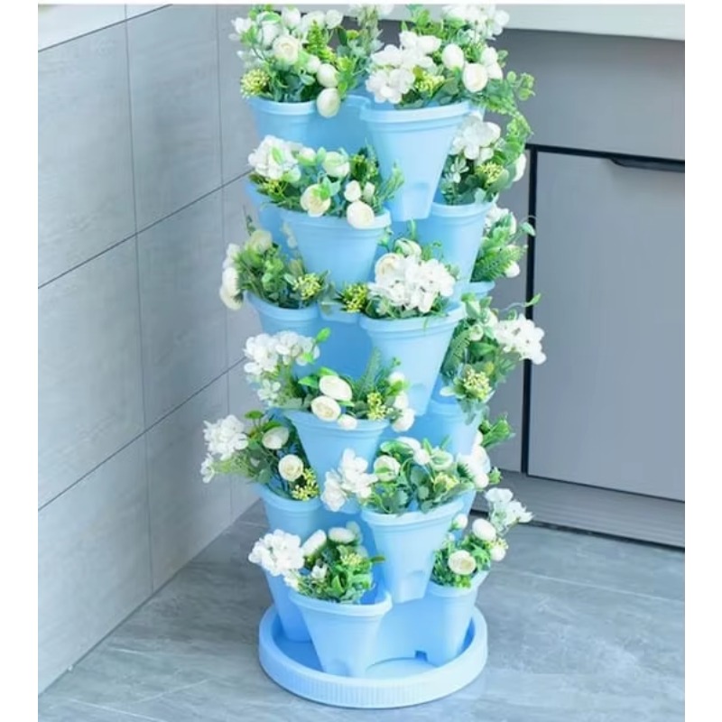 Вертикальный многоярусный плас – обзор и цена Hydroponic Tower Planter