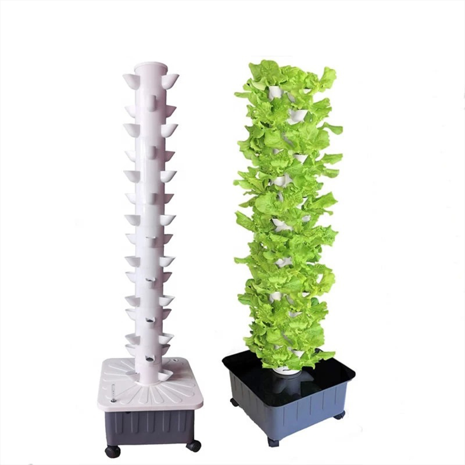 Съемные чашки для колонизации  – обзор и цена Hydroponic Tower Planter