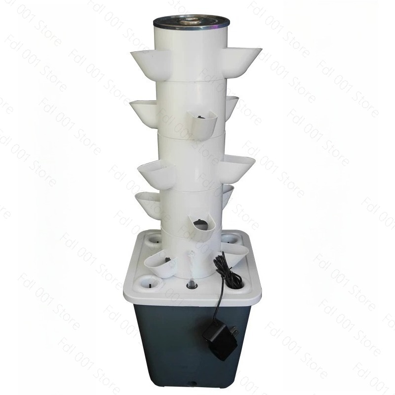 6-уровневая вертикальная гидро – обзор и цена Hydroponic Tower Planter